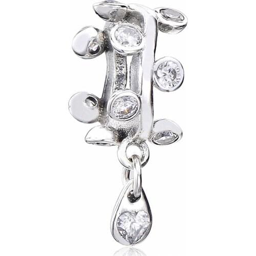 Original Dreamy And Glamorous Mood Chandelier Droplets Spacer Beads Fit 925 Sterling Silver Charm Bracelet Diy Jewelry