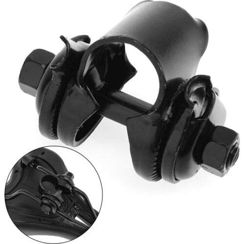 Practical Road MTB Bicycle Saddle Seatpost Clamp 22.2mm Metal Clamping Ring with Black Paint Quick Release Bike Accessory