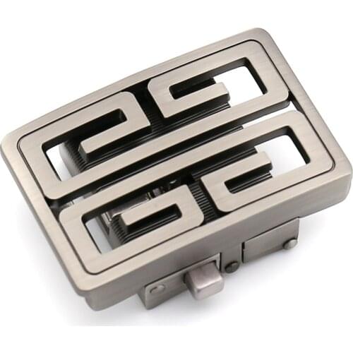 Military Tactical Men Belt Chinese Classical Metal Design Automatic Buckle Belts Outdoor Sports Belts for Jeans Belt Buckle