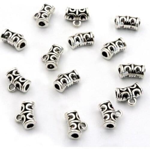 20pcs Tibetan Silver Curved Hollow Out Butterfly Earrings Bracelet Necklace Metal Connector For Jewelry Making Needlework Supply