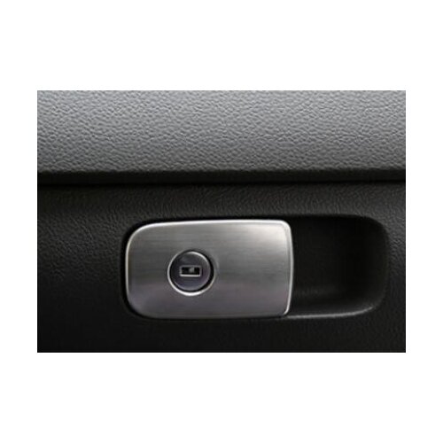 Car-styling Stainless steel Glove box interior handle decoration Frame cover For Volkswagen vw Tiguan 2010-2016 auto accessories