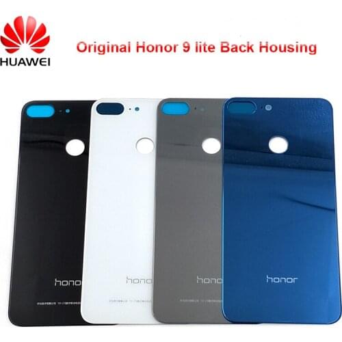 Huawei Honor 9 Lite Glass Back Battery Cover Rear Door Housing Replacement Case Repair Panel Parts For Honor 9 Lite&Sticker+Logo