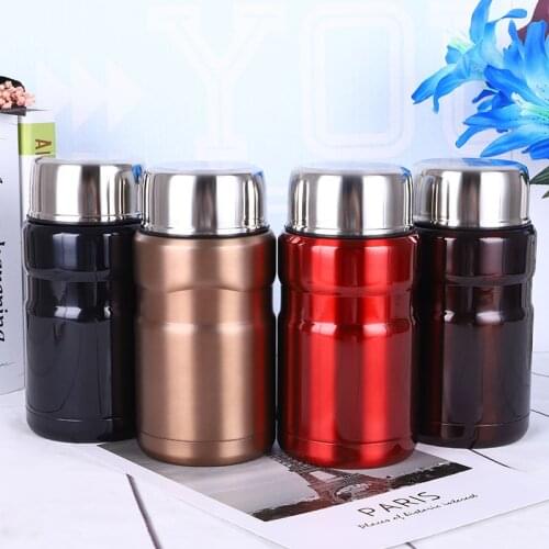 High Grade Food Soup Thermos Vacuum Flask BPA-free Stainless Steel Vacuum Thermos Lunch Box for Kids 500ml