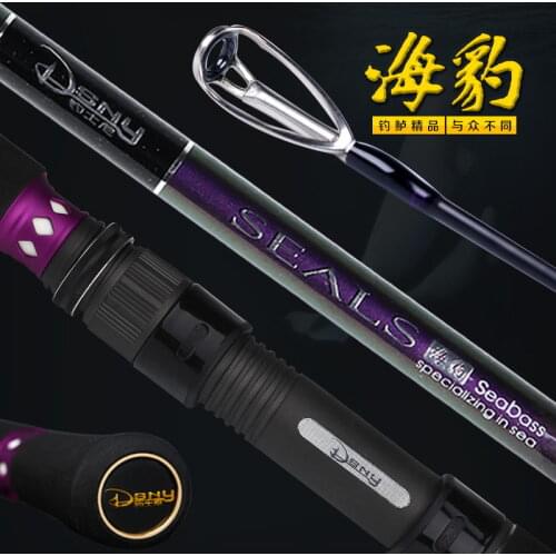 DSNY SEBASS ROD 2.1 2.4 2.7M M/MH/H action spinning and casting rod boat rod fuji parts guide and reel 2sec lure rod