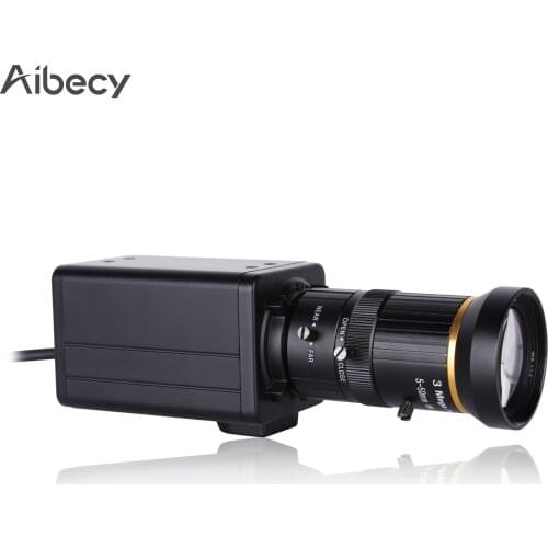 Aibecy 4K HD Camera Computer Webcam 8 Megapixels 10X Optical Zoom 60 Degree Wide Angle Manual Focus Auto Exposure Compensation