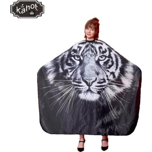 Salon Professional Hair Styling Cape Tiger Pattern barbershop Hair Treatments Hair Cutting Coloring Barber Hairdressing apron