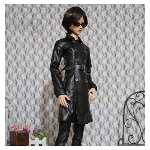 1/4 1/3 BJD clothes Motorcycle coat leather Windbreaker for BJD/SD MSD SD13 SSDF ID72 HID strong Uncle doll accessories C0051