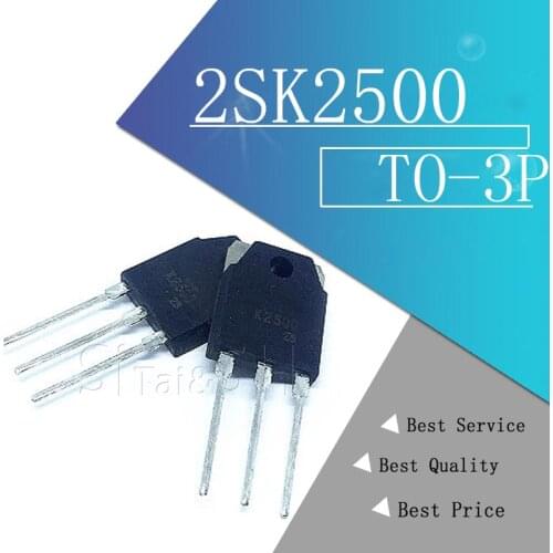 2PCS 2SK2500 TO3P K2500 TO-247 TO-3P Transistor