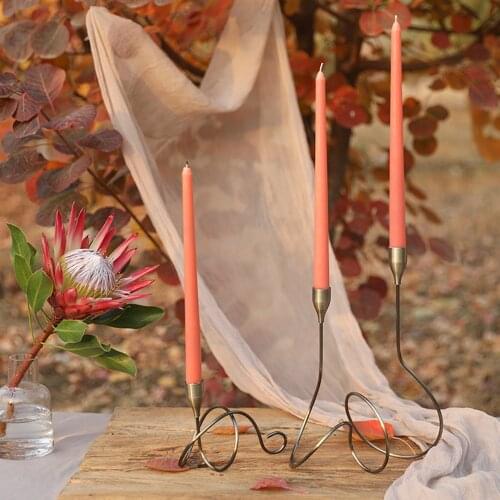 4 Pcs Candles Wedding Decoration Pillar Christmas Candle Birthday Candele Party Halloween Home Decoration Romantic Manual