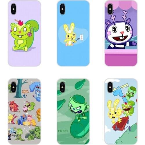 Accessories Phone Cases Covers For Samsung Galaxy A3 A5 A7 A9 A8 Star A6 Plus 2018 2015 2016 2017 Happy Tree Friends