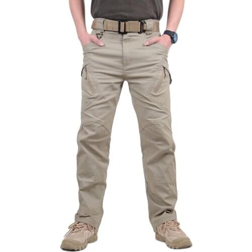 Tactical Cargo Pants Cotton Military US Army Combat Trousers Work Clothing Male Jogger Casual Pants Streetwear Airsoft Gear