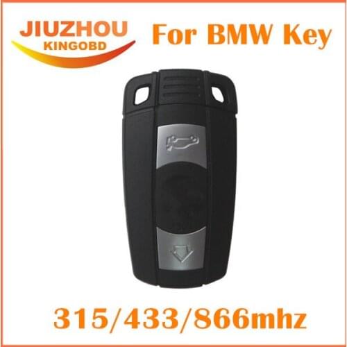 For BMW Remote Key 3 Button for BM 3/5 Series X1 X6 Z4 315MHZ/433MHZ/866MHZ Three Frequency With Chip car key chip High Quality