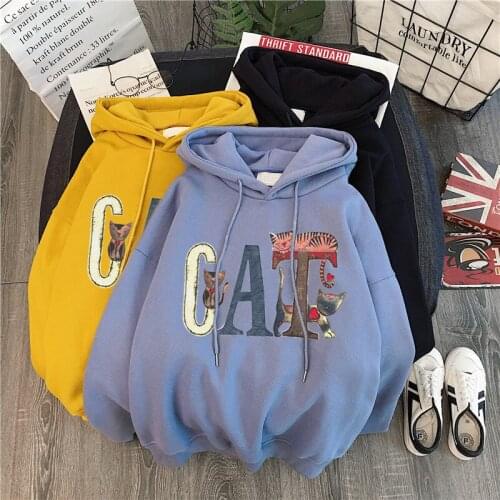 Худи для женщин sweetshirts hoodie women autumn&winter hoodies moletom oversize+clothing+women aesthetic sweatshirt feminino