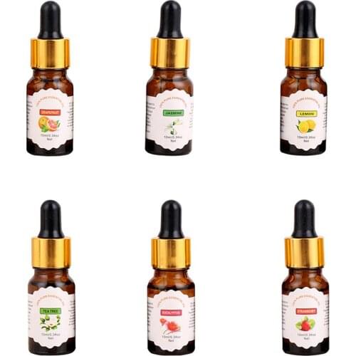 10ml/Bottle Fruit Plant Essential Oil Aromatherapy for Fragrance Lamp Humidifier hot sales