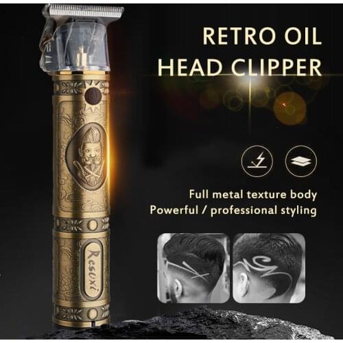 Hair Trimmer For Men Professional Electric Hair Clippers Beard Trimmer Barber Shop Hair Cutting Machine Chargeable Mens shaver