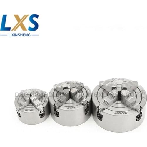 Lathe Machine Chuck K72 80 100 125 160 200mm 4 Jaw Metal Lathe Chuck Self Centering