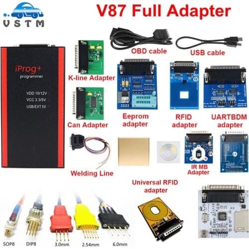 Iprog+ Iprog Pro V85 Programmer Support IMMO + Mileage Correction+ Reset till the year 2020 Replace Carprog/Full/Digiprog