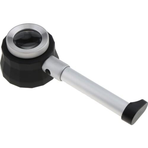 Handheld Magnifier Magnifying Glass With LED And UV Light Magnification 30X