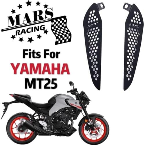 Motorcycle Fuel Tank Air Intake Mesh Inlet Decorative Decorative Guard Cover For YAMAHA MT25 2020 MT-25 20' MT 25 2020