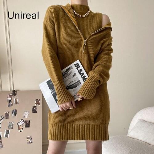 Женские стильные платья Unireal China At AliExpress