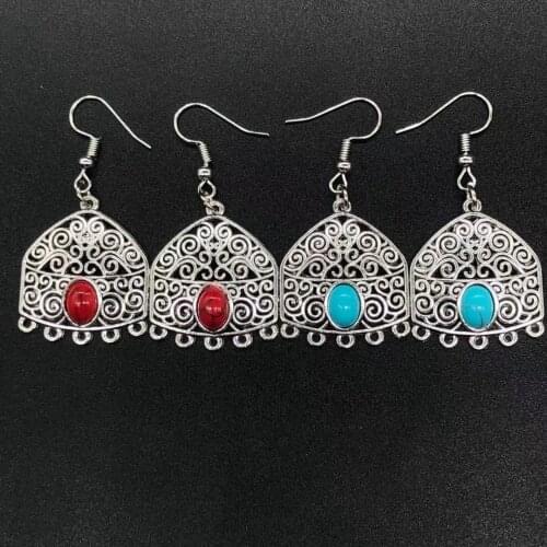 WDGUOJUN Ethnic Earrings