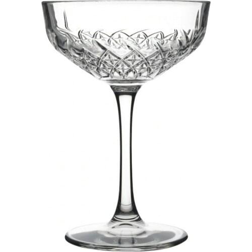 Free Shipping 4PCS 260ML Coupe Cocktail Glass Martini Glass Crystal Set of 4