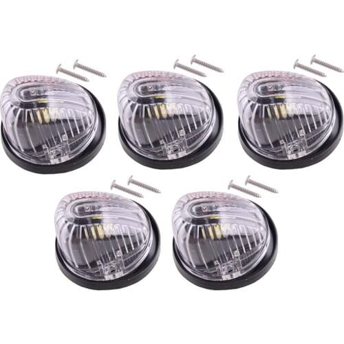 1 Set Car Clear Cab Roof Top Marker Clearance Running Lights Fit For Chevrolet GMC C K Series 1973 1974 1975 1976 1977-1987