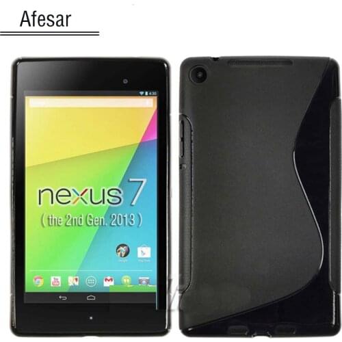 Nexus 7 2013 TPU case - for New Google Nexus 7 2013 FHD 2nd Tablet pouch silicon cover funda (Not for Nexus 7 1st )