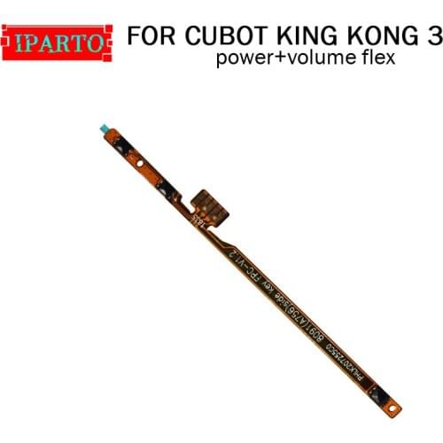 CUBOT KING KONG 3 Side Button Flex Cable 100% Original Power + Volume button Flex Cable repair parts for CUBOT KING KONG 3