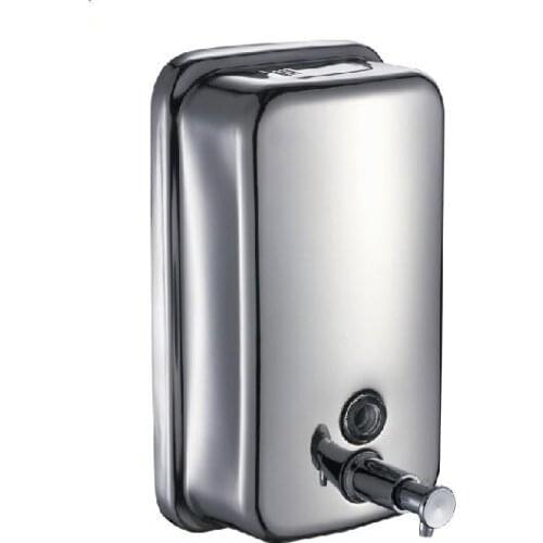 Vidric Liquid Soap Dispensers 1000ML Wall Mounted Stainless Steel Soap Dispenser Washroom Kitchen Bathroom Shower Dispenser Z-1