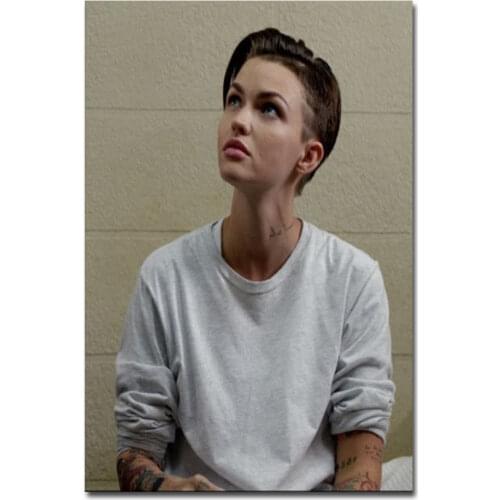 Hot New Ruby Rose Australian Model DJ-Silk Art Poster Wall Sticker Decoration Gift