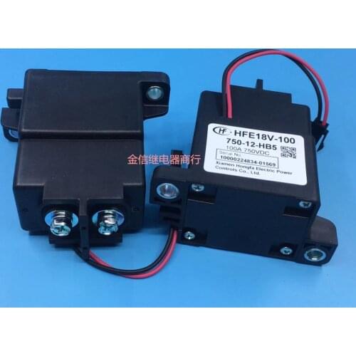 HFE18V-100 750-12-HB5 Relay 100A 750VDC