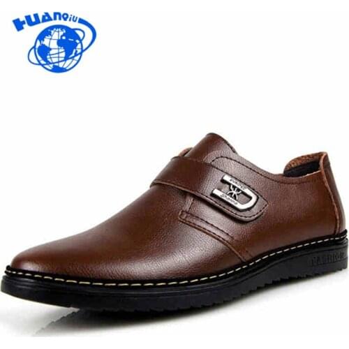 HUANQIU Mens Oxfords