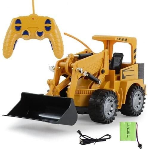 Remote Control Simulation Excavator Engineering Car Model Children Toy Gift