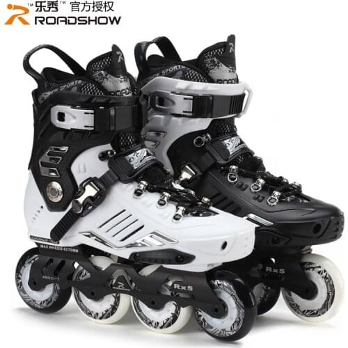 Quality goods ROADSHOW RX5 Professional Slalom Inline Skates Adult Roller Skating Shoes Sliding Free Skating Patines