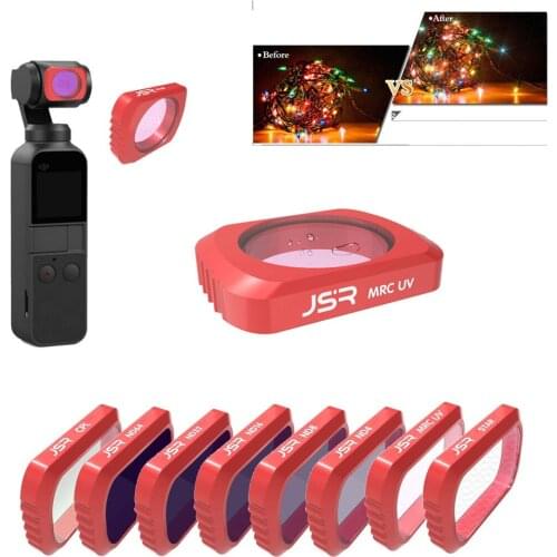 Camera Lens Filters Protection Case Kit for DJI OSMO POCKET CPL UV STAR ND4 ND8 ND16 ND32 ND64 Handheld Camera Accessories