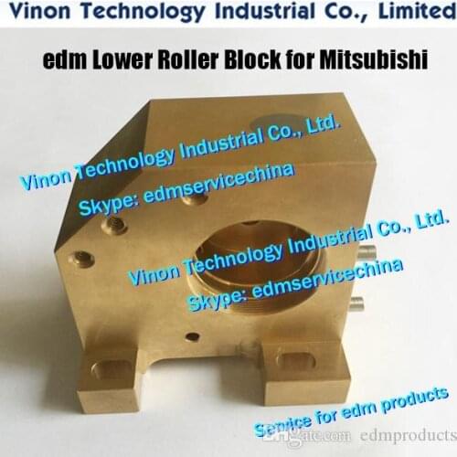 X181A449G51 FX Lower Roller Housing for Mitsubishi DWC-FX,FX-K machines DA844A, DA84400 edm Guide block X181-A449-G51