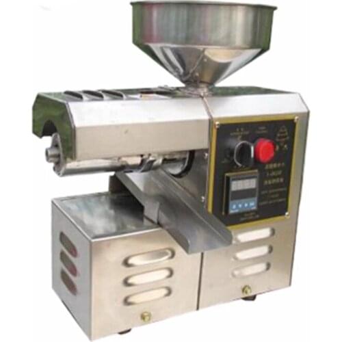 Newest Edible Oil Press Machine, High Oil Extraction Rate Labor Saving, Stainless Steel Oil Presser for Household