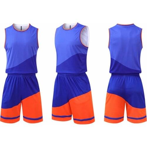 New Arrival Men Throwback Basketball Jersey Sets Boys Blank College Team Basketball Clothes Kids Sports Training Suits Uniforms