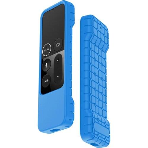 New Silicone Shock Proof Durable Soft Cover Waterproof Dustproof Protective Case Rectangle Sleeve For Apple TV 4K Remote Control