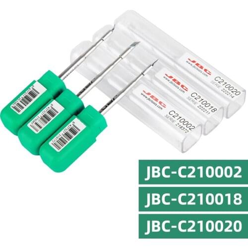 Original JBC Soldering Iron Tips C210 Tips for JBC T210-A T210-NA Sugon T26/T26D Soldering Handle Soldering Station Welding Tip