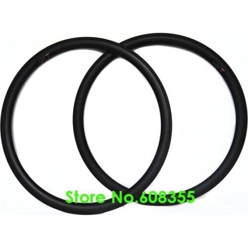 Full Carbon Road Bike 700C Clincher Rim Width: 25mm, Depth : 38mm