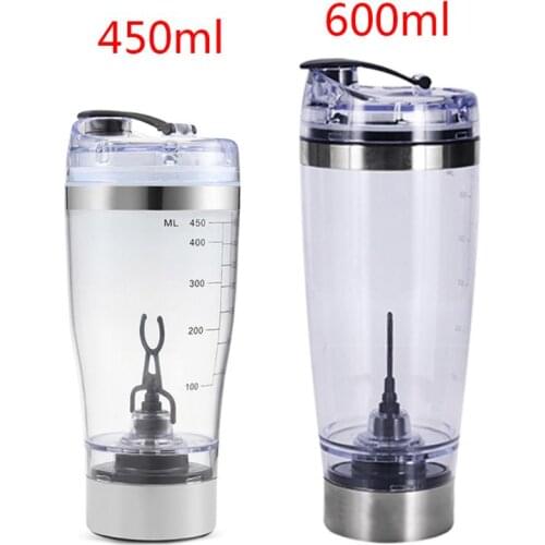 Travel Electric Protein Powder Mixing Cup Battery Automatic Shaker Bottle Mixer X4YD