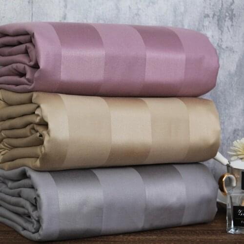 1200TC high grade pure cotton satin sheets single double Egyptian cotton sleeping sheet