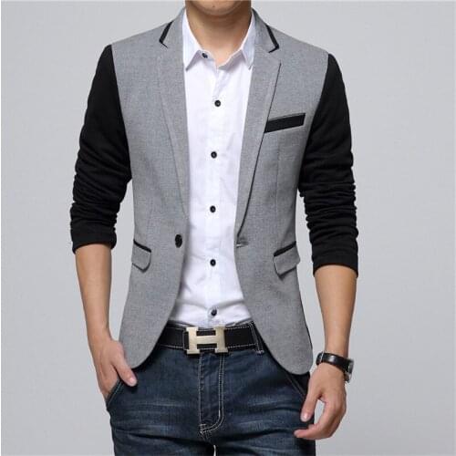 Spring and Autumn Mens Casual Suit Slim cotton Korean Coat Large size youth clothes Mens Business Small Suit Size M-5XL 6XL
