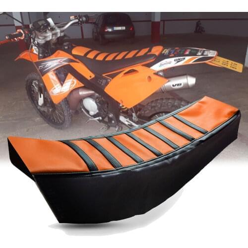 High Quality 5Color TRICKER Motorcycle Striped Soft-Grip Soft Seat Cover Rubber For 65SX 65 SX 65XC 65 XC 65 SX XC 2004-2018