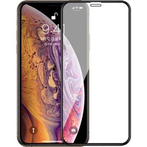 Anti-fingerprint HD Full Cover Tempered Glass Phone Screen Protective Film for iPhone 11 Pro Max