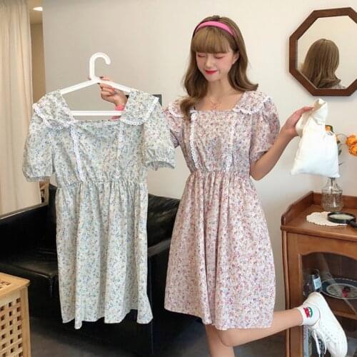 2020 New Summer Slimming Skirt Female Sweet lolita dress fairy kei princess tea party lolita dress women renaissance