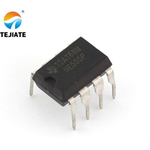 1PCS NE555 Clock Chip NE555DR-SOP NE555P-DIP Time Base Integrated Microchip 555 Type Timer Oscillator Lot DIY Kit