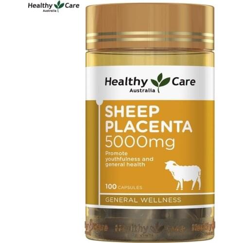 Gold Kiwi Sheep Placenta Capsule Supplement Protein Amino Acids Support General well-being Improve vitality Promote Women Health